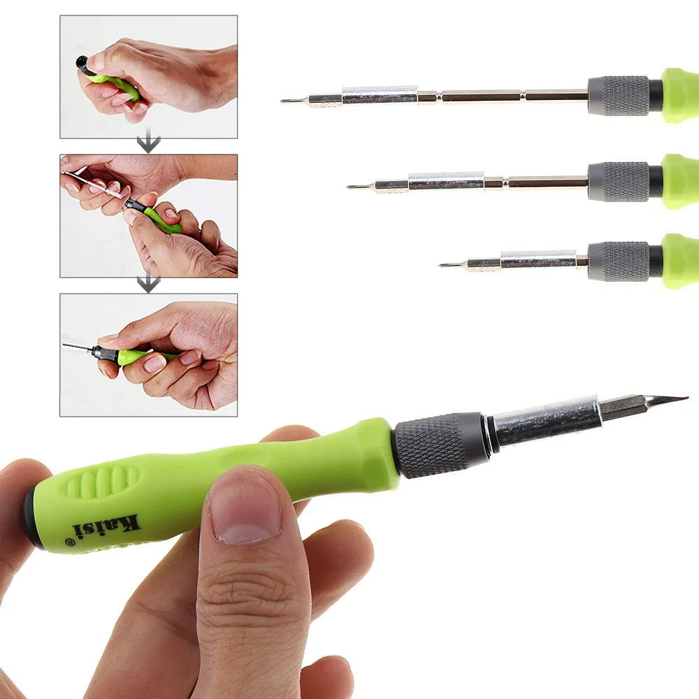30 In 1 Screwdriver Tool Set Professional Phones Computer Repair Hand Tool Horizontal Torx Hexagon Tri-wing Pentagon U-shape