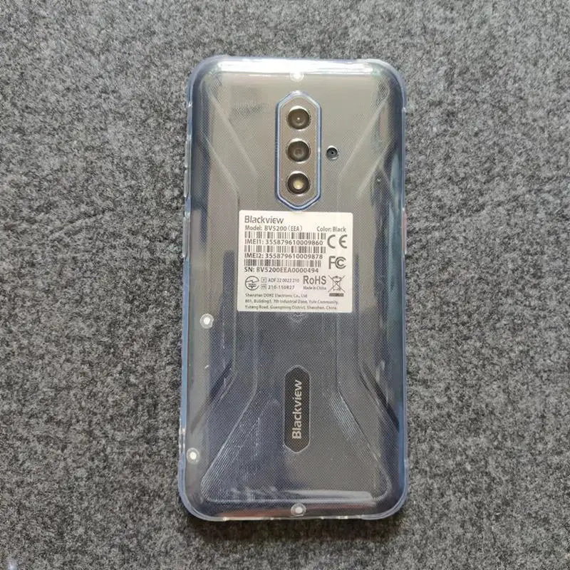 Soft TPU Camera Protection Phone Case For Blackview BV5200 Transparent Cover For Blackview BV5200 BV 5200 Blackview Silicon Case - Image 5