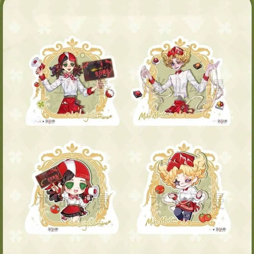 Horror Game Identity V Q Version Character Acrylic Standing Sign Model Cheerleader Acrobat Cosplay Plaque Desktop Display Decor
