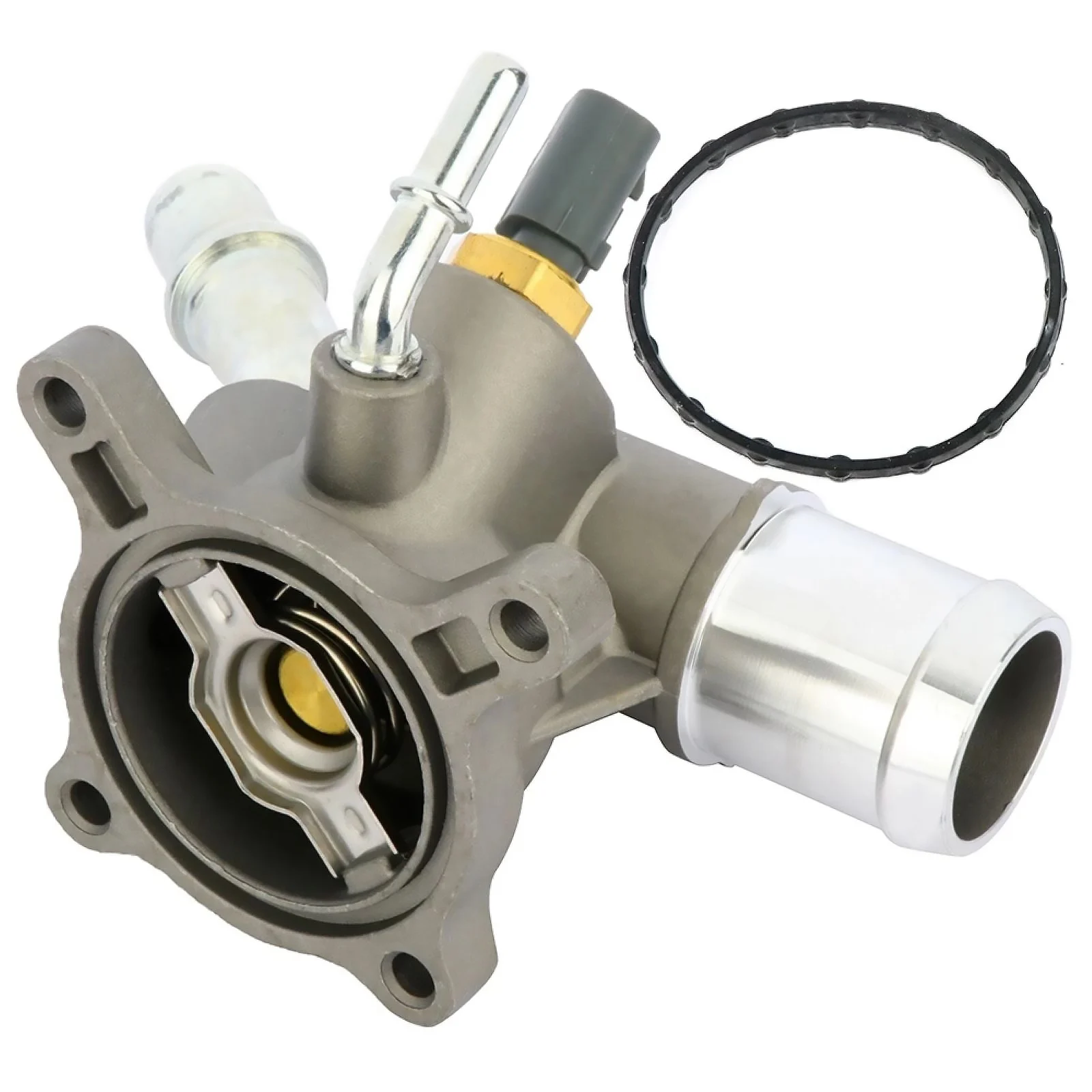 1Pc For Jeep 5047772AB Engine Coolant Thermostat Housing Assembly Replacement For Chrysler 200 For Dodge Dart Car Accessories