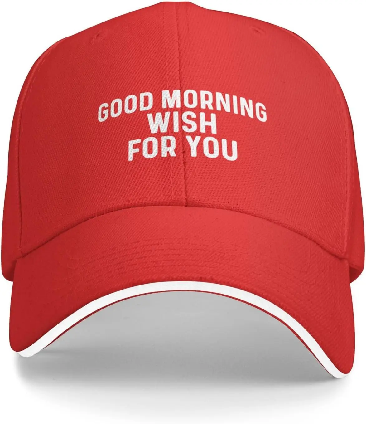 Good Morning Wishs for You Hat for Women Baseball Caps Adjustable Hat