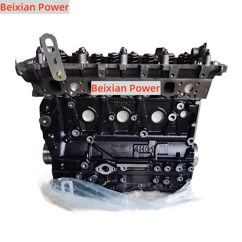 Brand New 4HG1 4HE1 4HF1 Engine Long Block For Isuzu Npk Nkr Truck 4HG1 Bare Engine With Piston And Crankshaft Isuzu AUTO Parts view 4