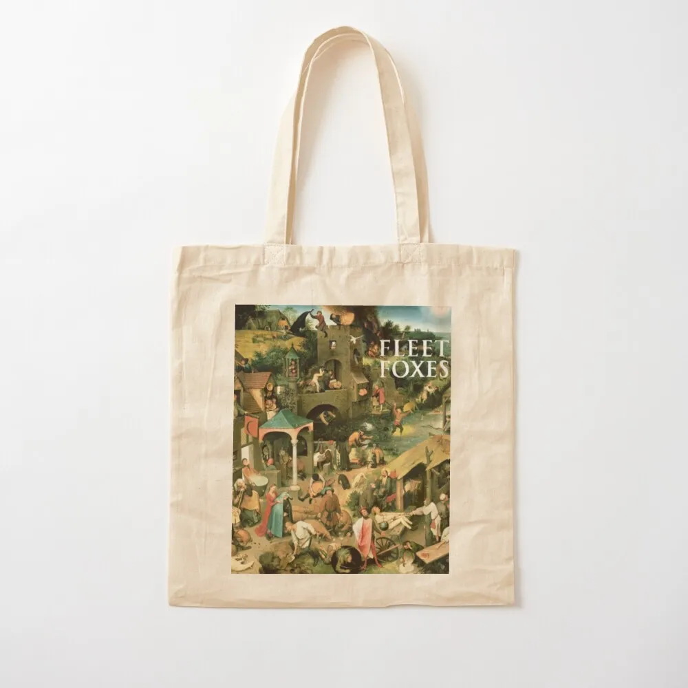 

Fleet Foxes Helplessness Blues Album Cover Tote Bag tote bag university Shopper Canvas Tote Bag