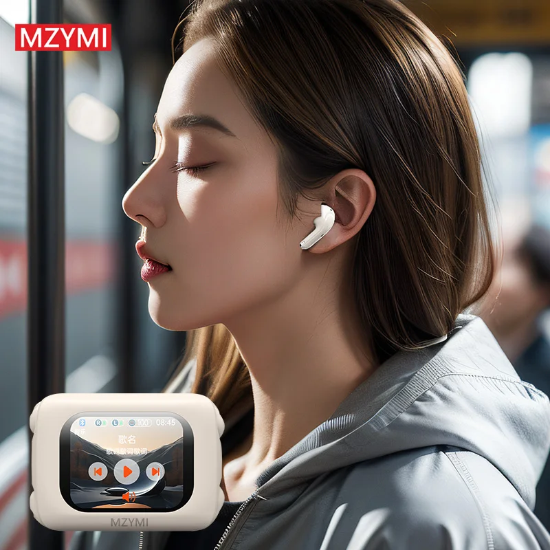 MZYMI H12 Pro TWS Headphone ANC+ENC Touch Control Earphone Active Noise Cancelling Headset Two Pairs of Earplugs With Mic