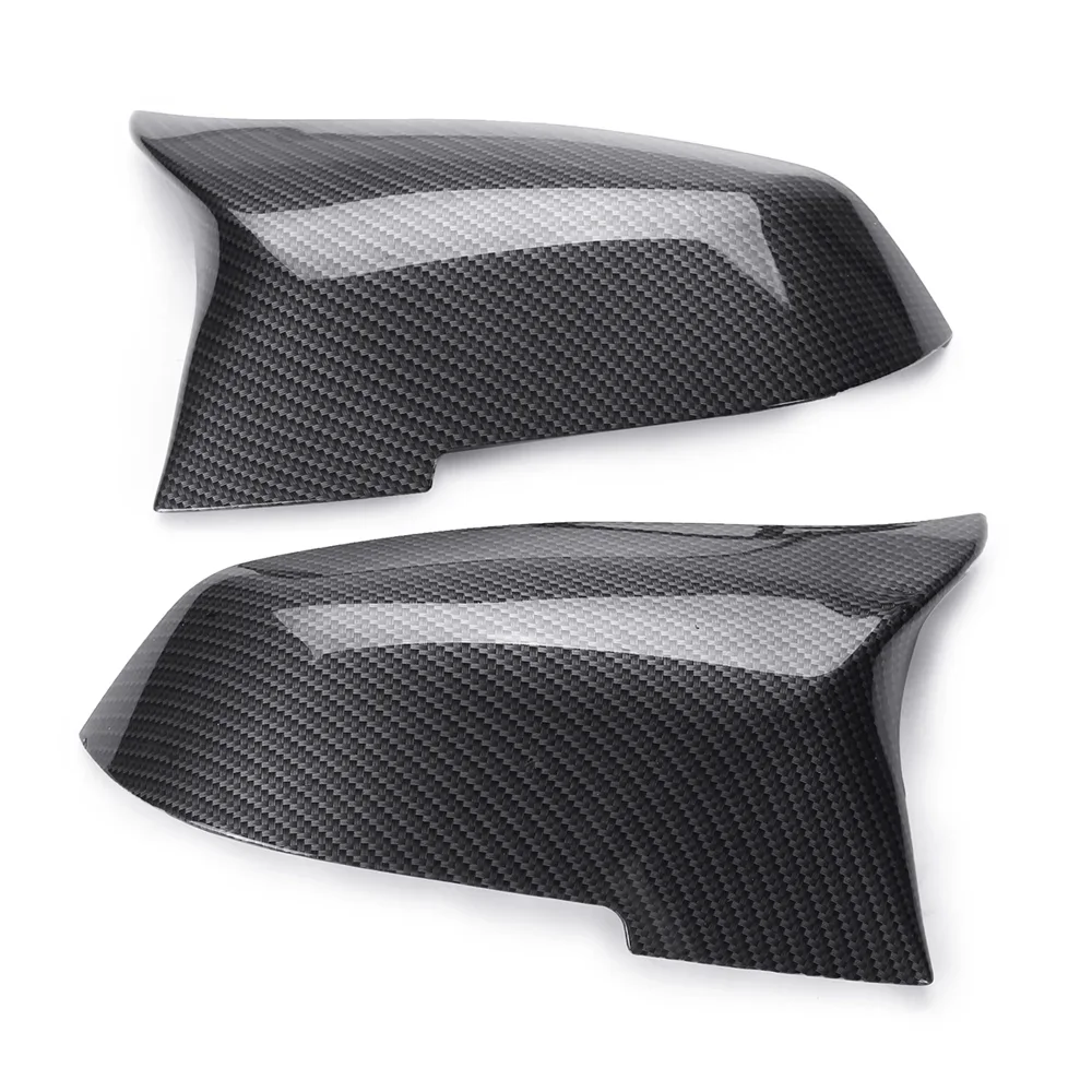 For BMW 1 2 3 4 Series F20 F30 F31 F32 F34 F36 E84 2014 -2018 ABS Carbon Fiber 1 Pair Car Side Rearview Wing Mirror Cover Caps