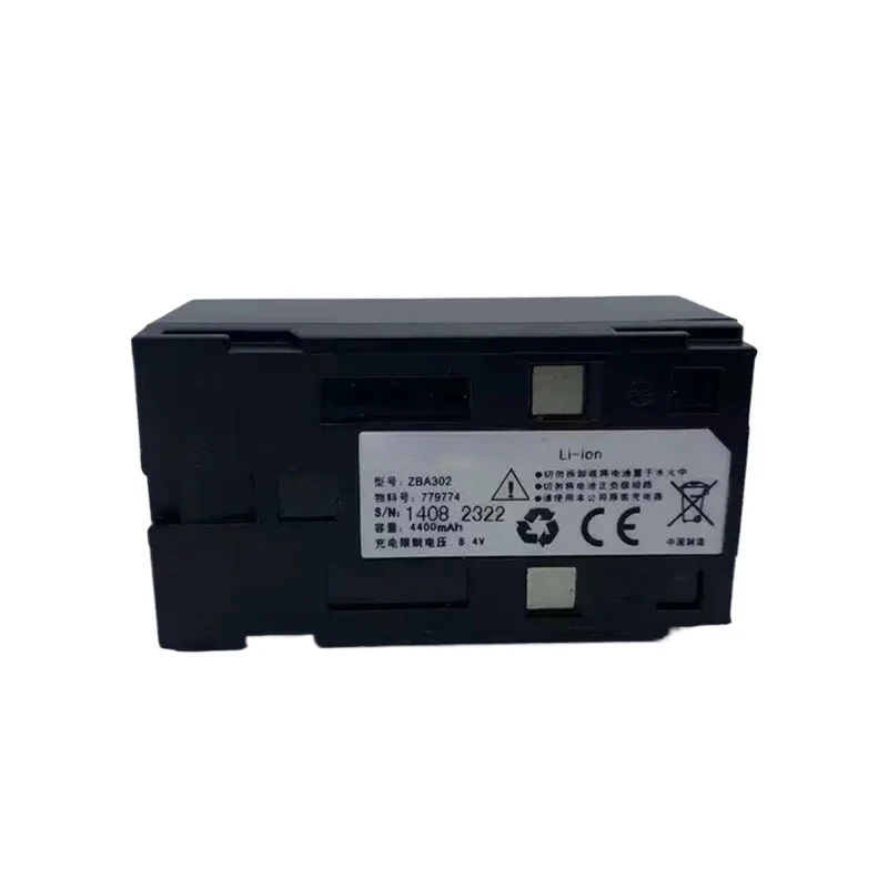 New ZBA302 8.4V 4400mAh Li-ion Rechargeable Battery for Geomax ZT30 ZOOM 20/30/35PRO ZBA301 High Quality Total Station Battery