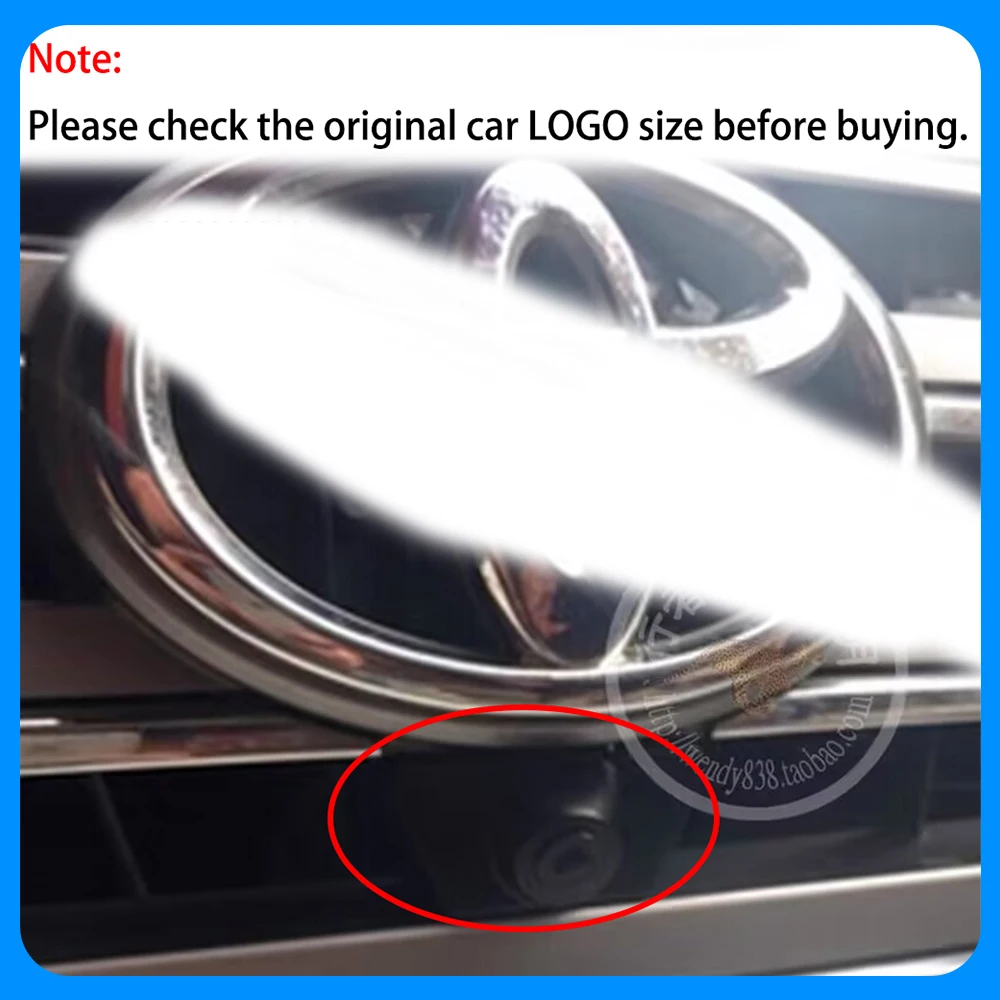 ZhuCamX AHD 1080p Ultra Clear Night Vision LOGO Parking Front View Camera For Toyota Land Cruiser 200 LC200 Roraima 2008~2014