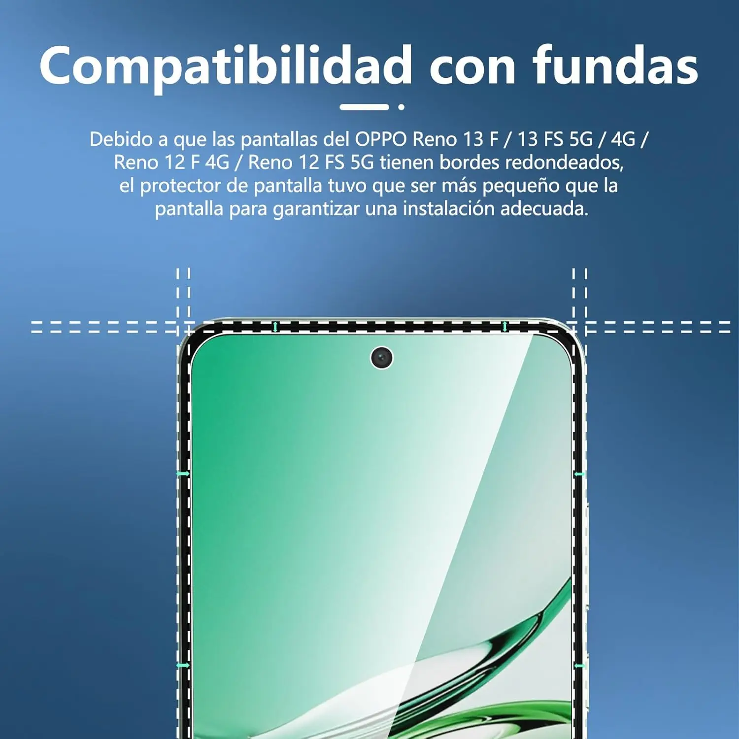 Рисунок 2 - Закаленное стекло 999D для oppo