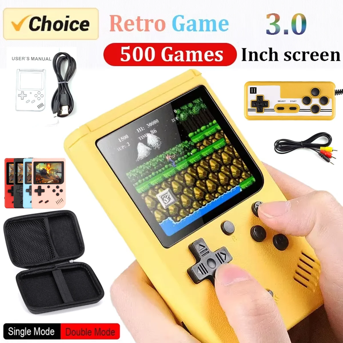 Gaming Console Under 500 - Mini console de jeu vidéo portable