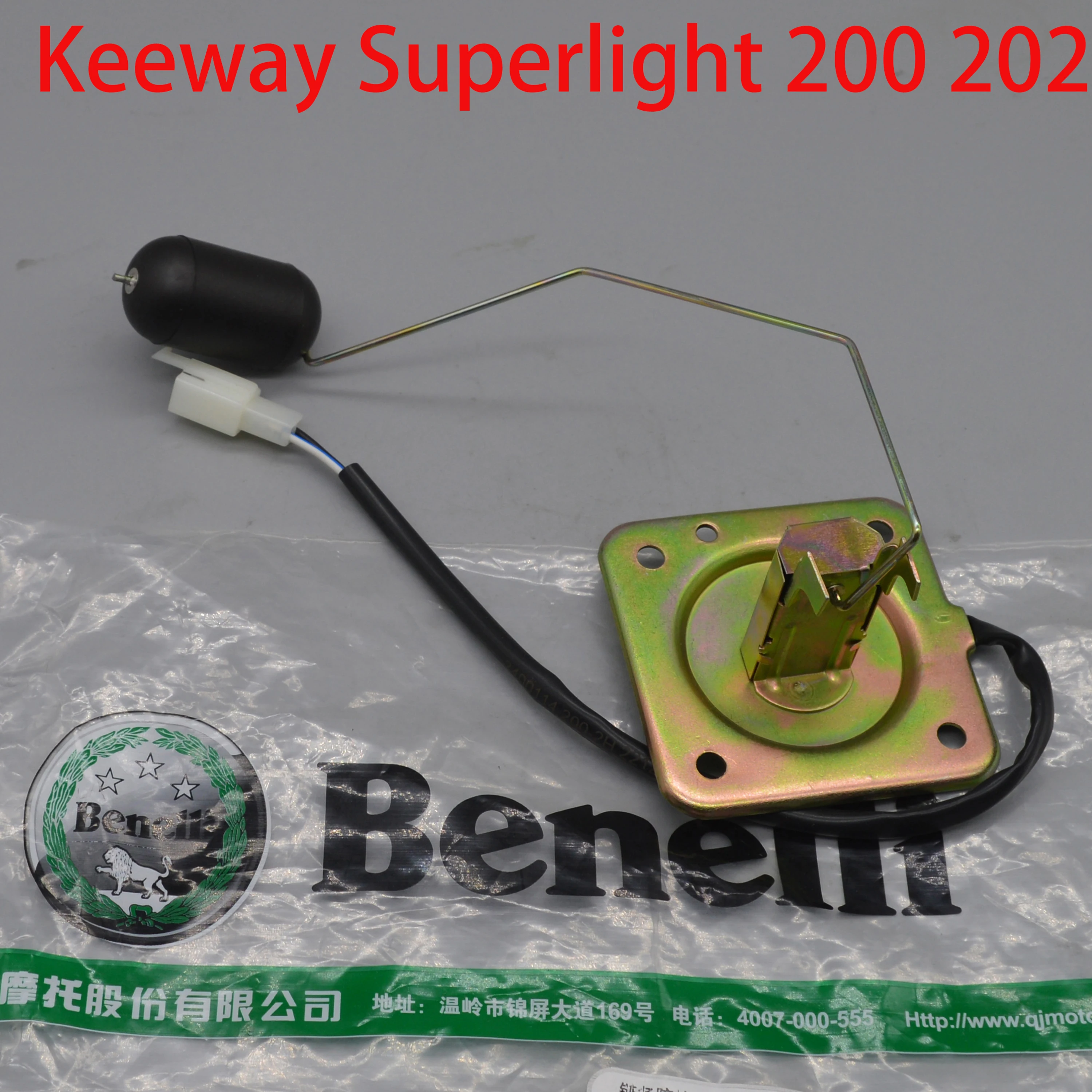 Bomba de Combustible para Motor de Motocicleta de 200cc, Sensor de Bomba de Gasolina para Keeway Superlight 200 202 QJ200-2H QJ200-2G QJ150-2G Vintage Chopper