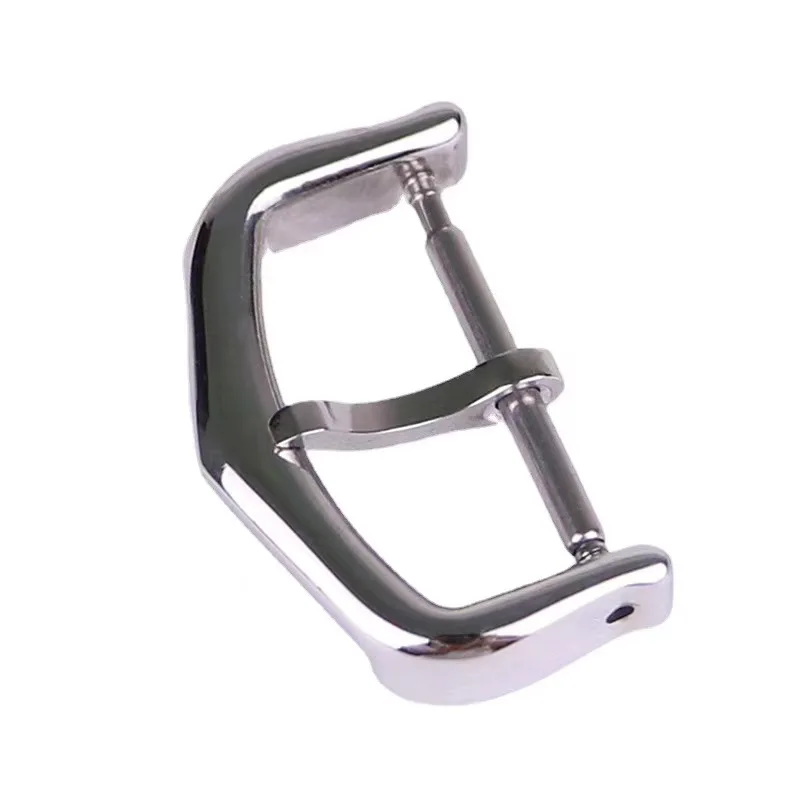 No Logo Watch buckle accessories for 316 stainless steel belt pin buckle 12 14 16 18mm h