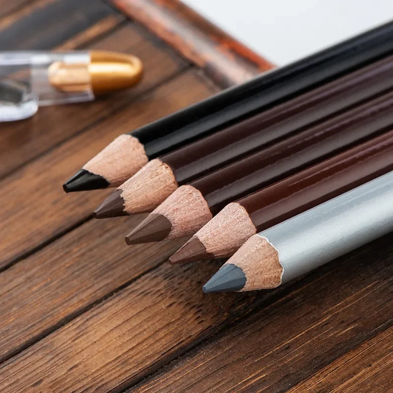 Natural Long Lasting Tint Eyebrow Pencil Waterproof Microblading Eyebrow Pen Available Eyebrow Pencil Shadows Cosmetics 1pcs