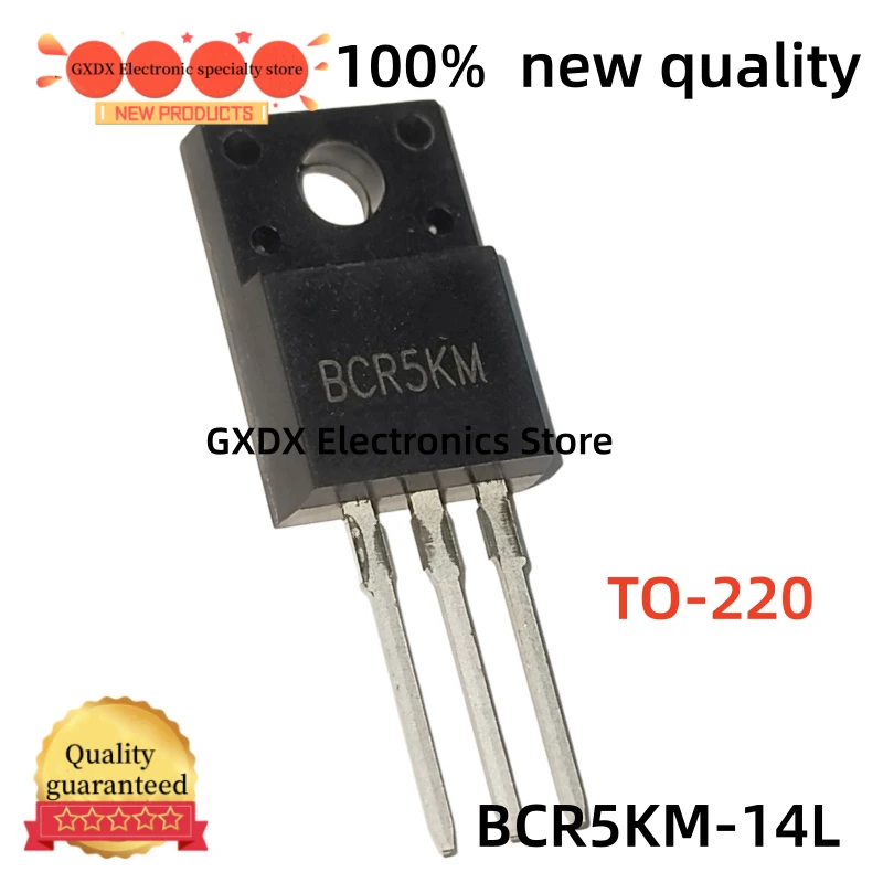 5-10-20-30-40-50 pieces 100% new BCR5KM-14L TO220 BCR5KM BCR5PM TO-220 in stock