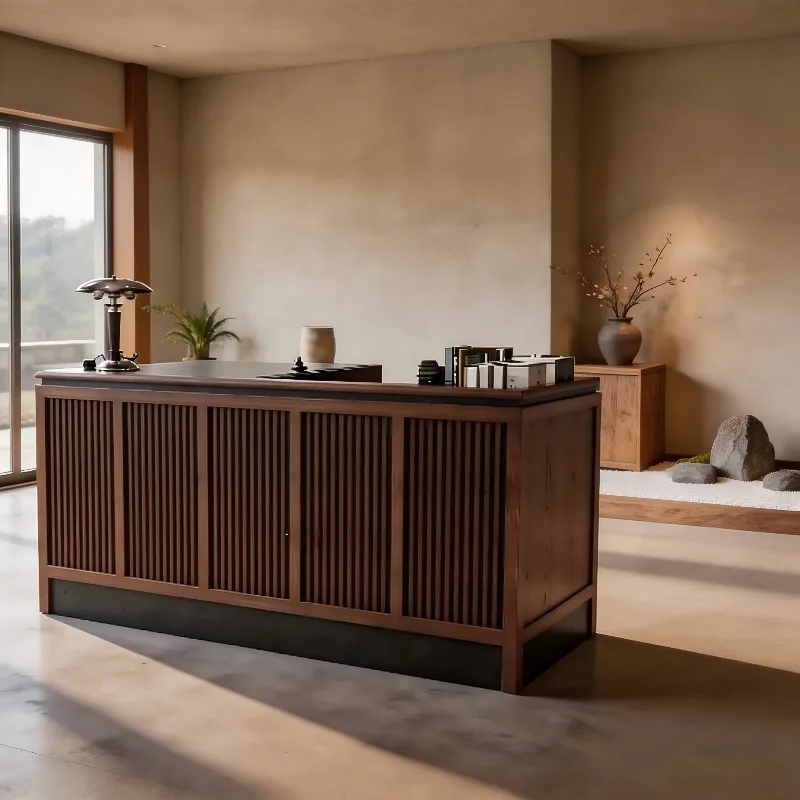 #Custom Beauty Reception Desks Salon Aesthetic Restaurant Specialty Reception Desk Store Luxury Rezeption Theke Furniture