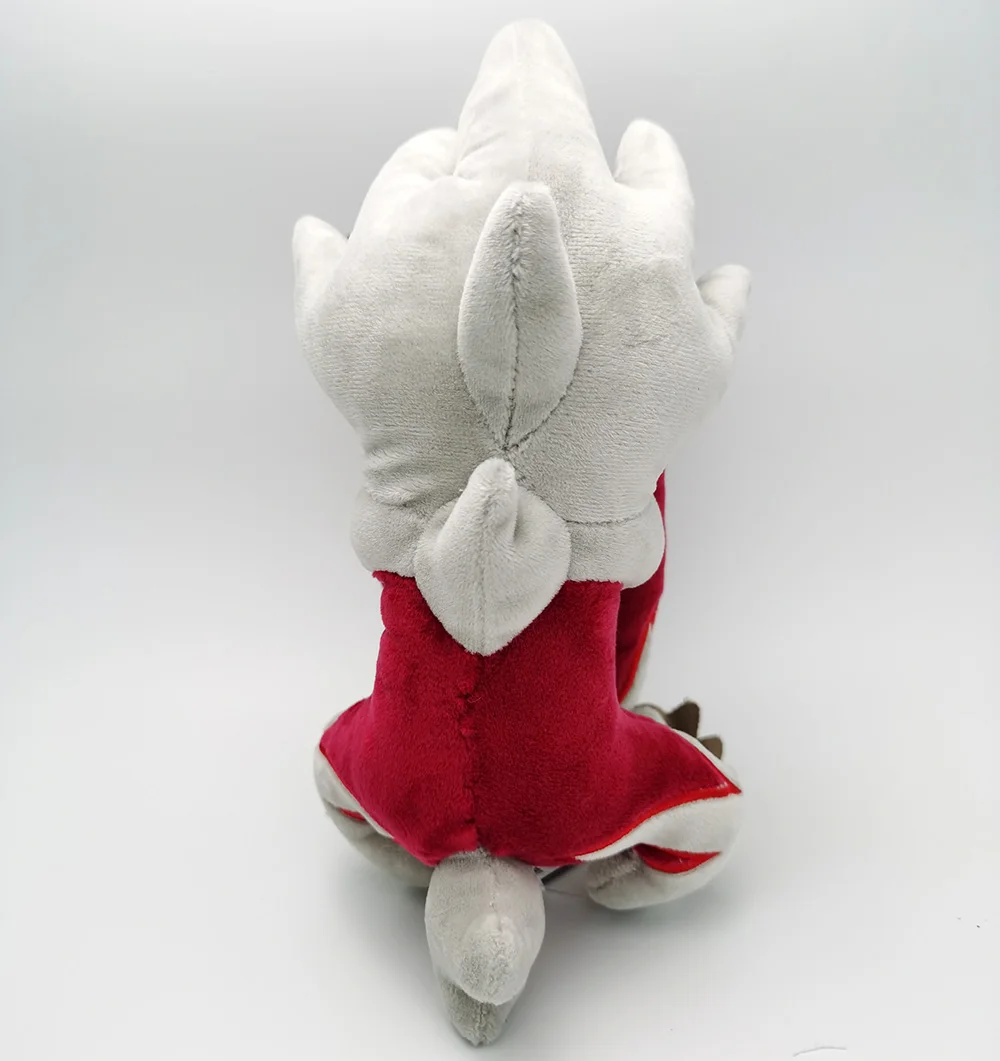 Pokemon LEGENDS Red Lycanroc Midnight Form 10 inches Plush Toy , Switch Game Scarlet Violet Wolf Sword and Shield Stuffed Animal