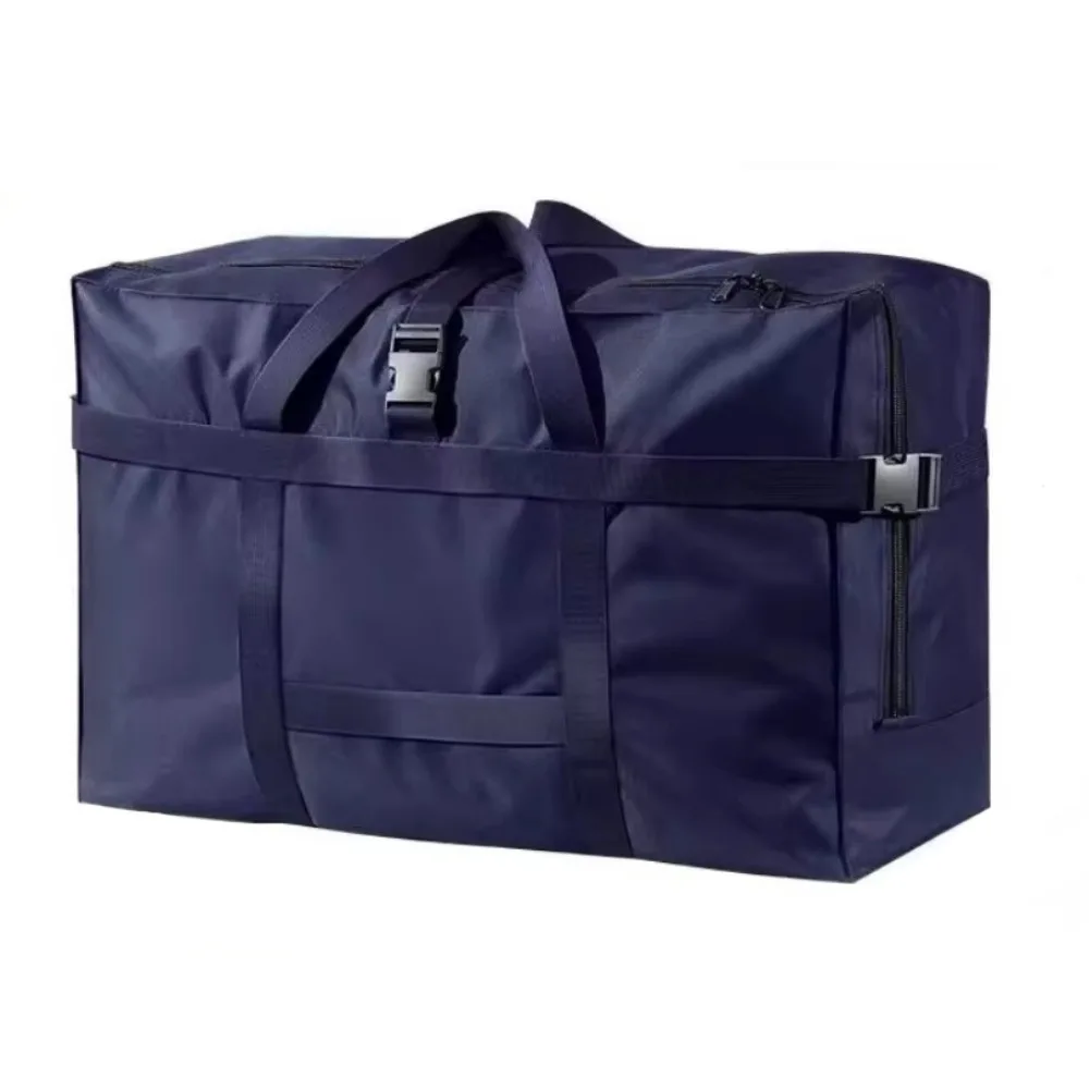 

Trendy Large Capacity Travel Duffle Bag Waterproof Handheld Folding Travel Luggage Bag Business Trip Sports Messenger Bag Travel