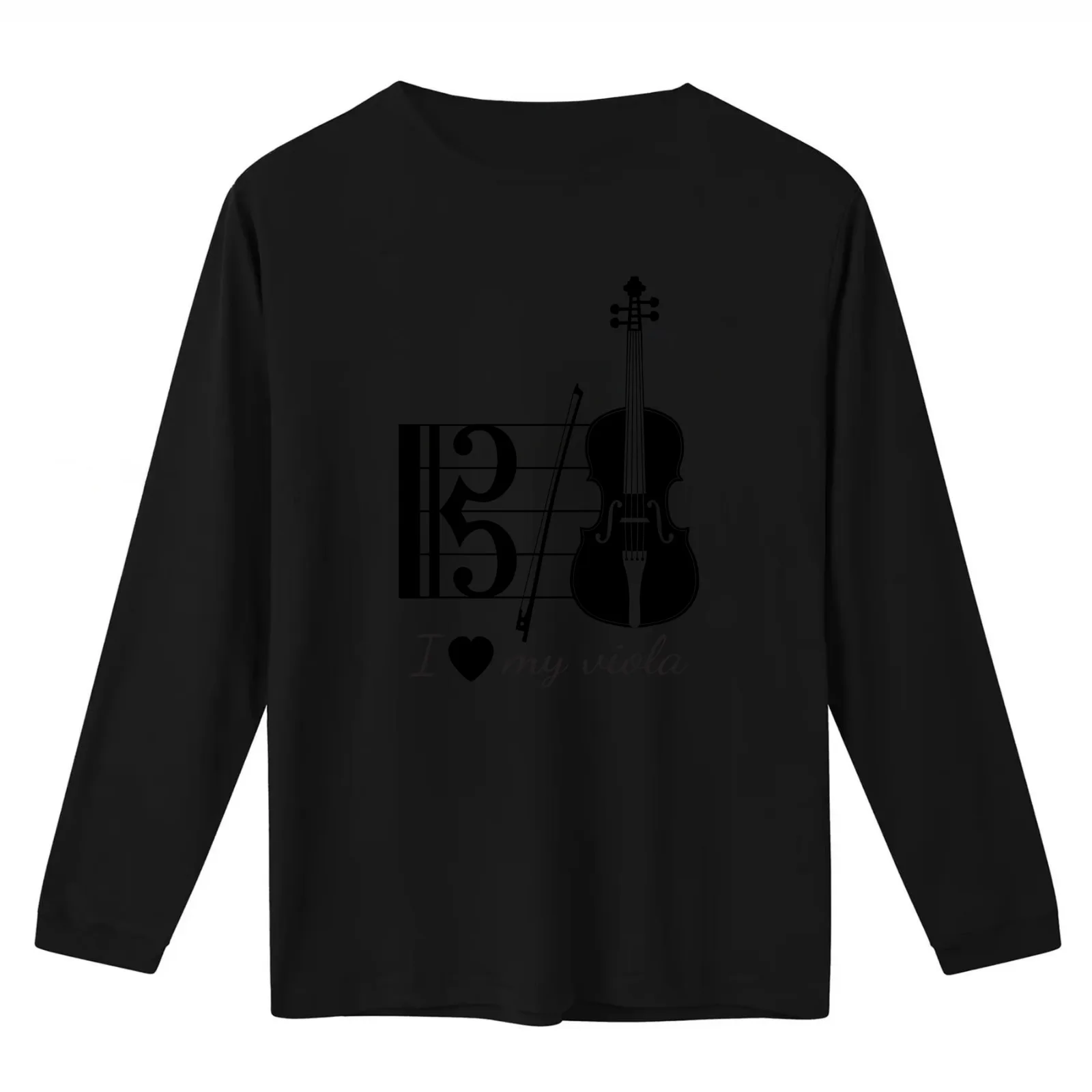 Viola Design T-Shirt Summer Casual Cotton Tee Oversized Streetwear Tops Vintage Graphic Print Loose Fit Short Sleeve
