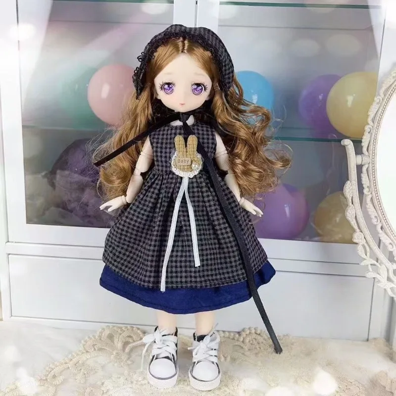 1/6 BJD ملابس دمى العصرية 30 سنتيمتر دمية تغيير الملابس الزي استبدال موضة فستان الأميرة فتاة لعبة هدية إكسسوارات دمي