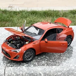 1:18 Scale FOR TOYOTA GT86 GT Alloy Car Model Collection Ornament Souvenir Die Casting Toys