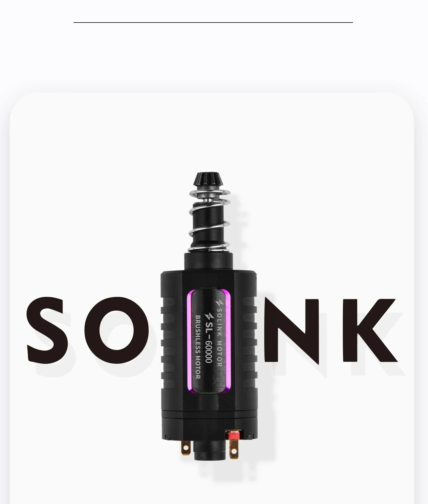 

2025 hot sale Toy gearbox accessories air soft motor solink 4th generation brushless motor gel shock wave outdoor sports accesso