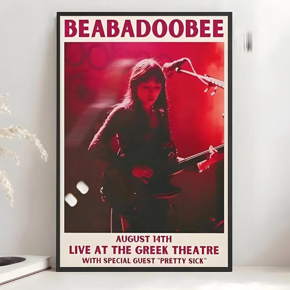 Singer Pop B-Beabadoobee Poster Art Wall Decor, Indoor Outdoor for Collectors