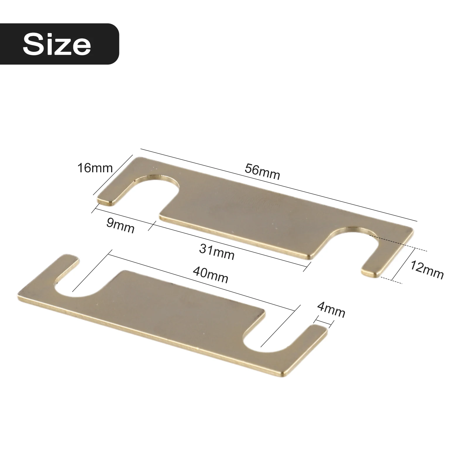 2PCS/set Speaker Pure Copper Connection Piece Speaker Wiring Connectors Four Junction Box Connection DIY Speaker Accessories
