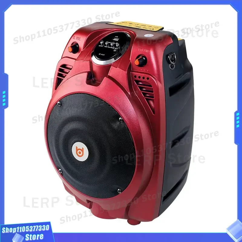 15W Portable Bluetooth Speaker 6 Inch Waterproof Outdoor Audio with CD7377 Chip High Power PMPO 100W Wireless Music Player