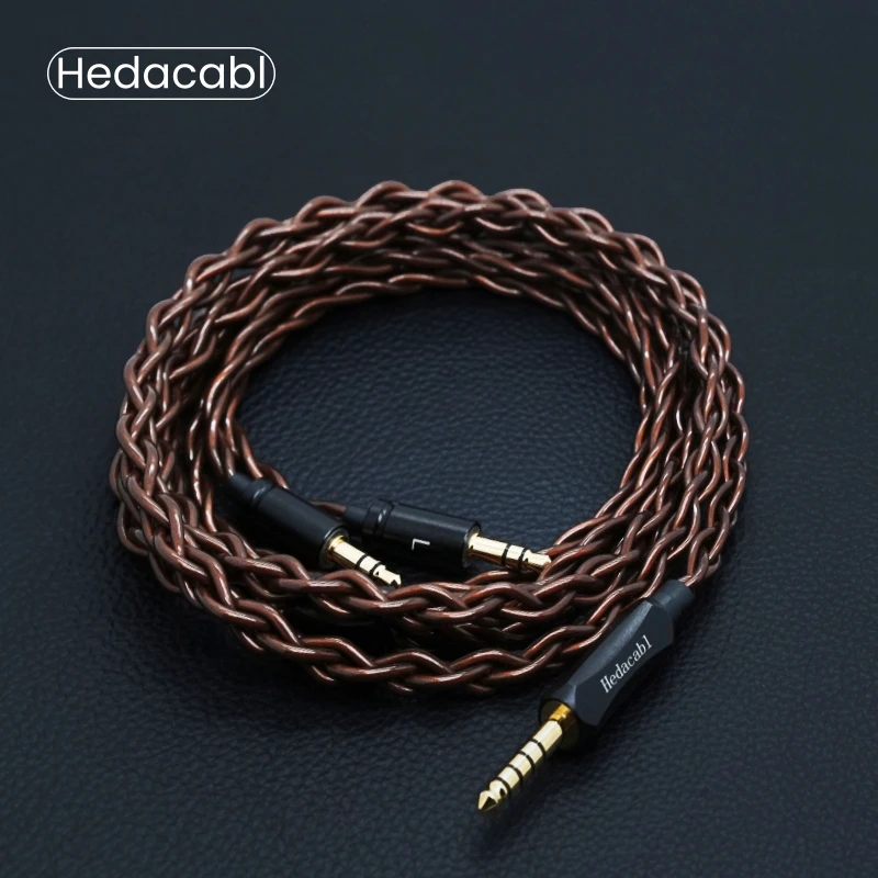 

Hedacabl HD-11 Dual 3.5mm to 4.4mm/XLR Balanced Cable Compatible With Headphone Models Such as Sennheiser, Hifiman and Crosszone