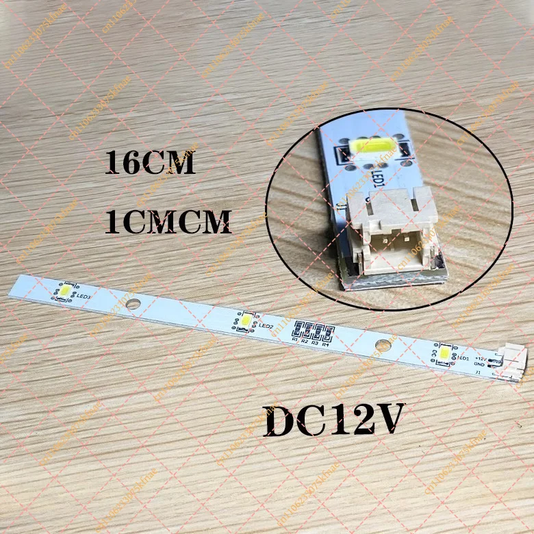 Barra de Luz LED de Repuesto para Refrigerador Hisense Ronshen |   Repuestos para Lámpara de Refrigerador DC12V 1629348