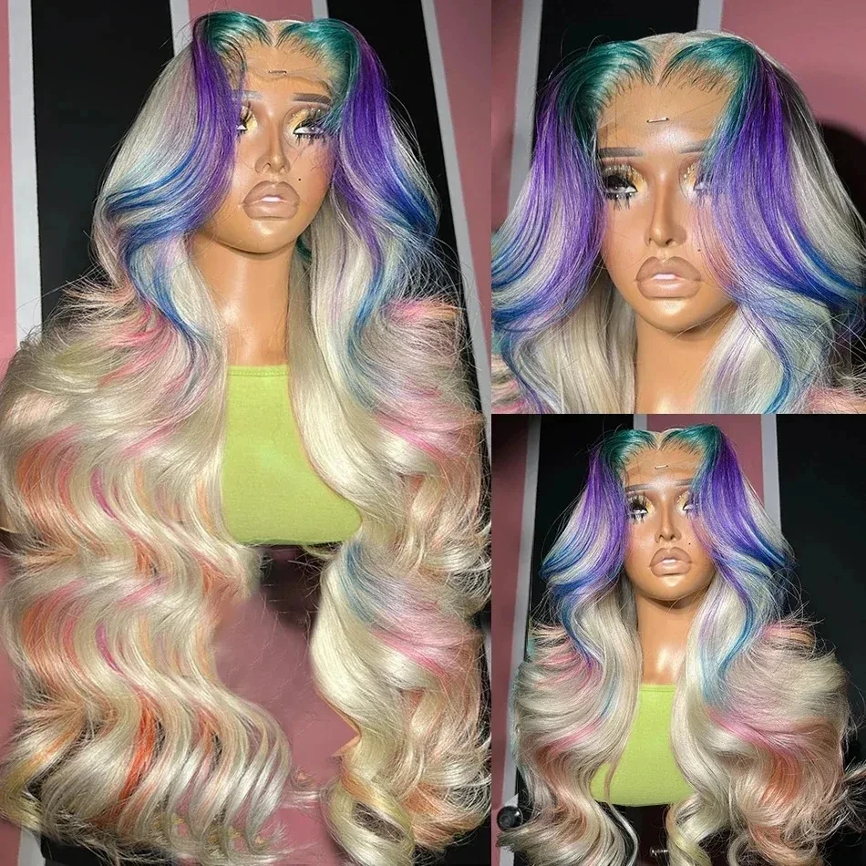 

HD Transparent 13x6 613 Body Wave Honey Blonde Lace Frontal Human Hair Wig Indian 13x4 Lace Front Wigs For Women