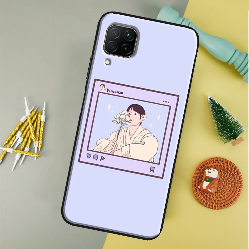 Vincenzo Cassano Kdrama Case For Huawei Honor 50 70 X7 X8 X9 P50 P30 Pro P20 P40 Lite Nova 9 P Smart 2019 Cover