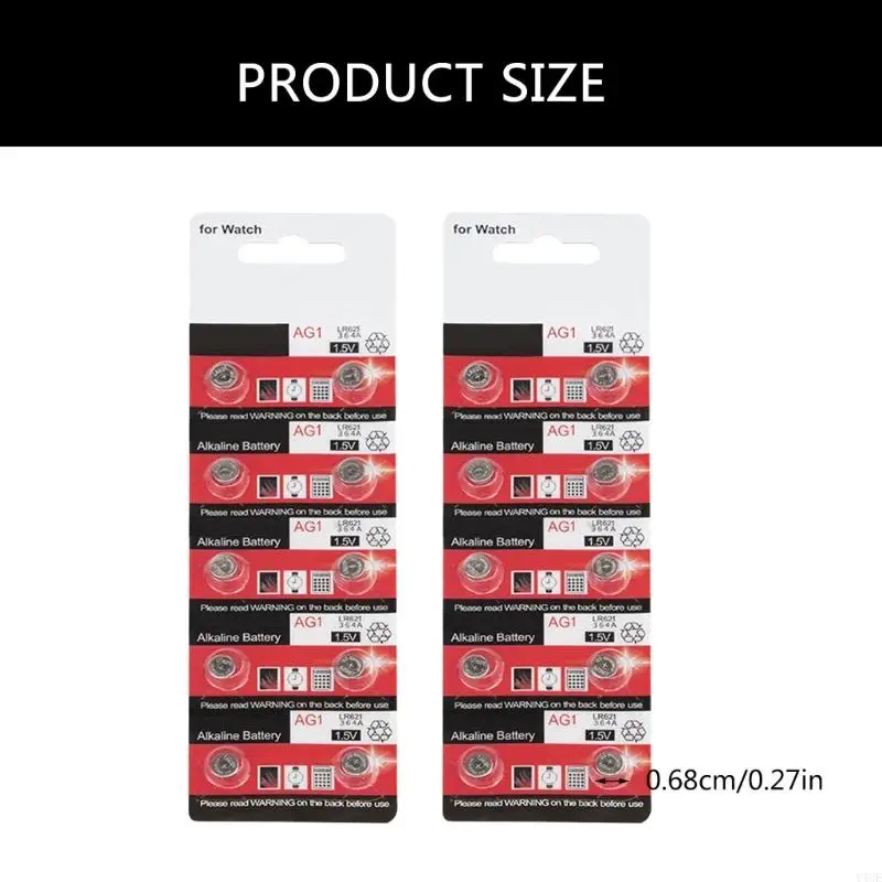 Y4UE AG1/LR621ボタンバッテリーは子供用のバッテリーを見るおもちゃと時計
