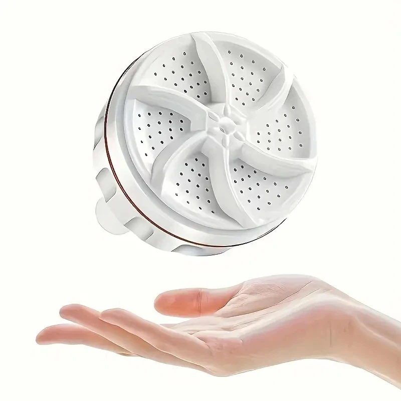 Portable Mini Turbo Washing Machine, Which Can Clean Underwear, Briefs, Socks, Tableware And So On, Is Suitable For Travelin image 4