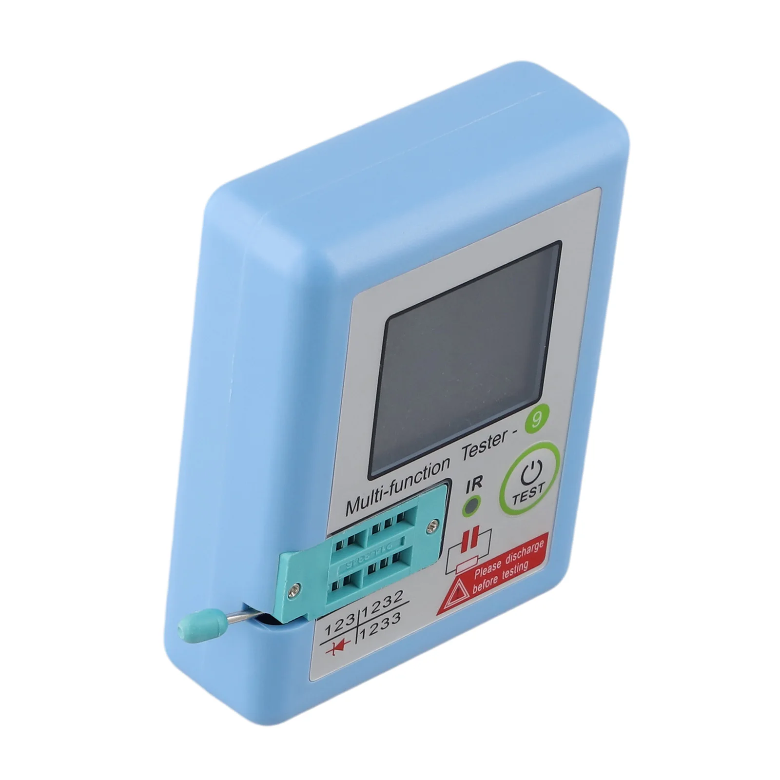 Component Tester Multimeter 0.01 50M Graphical Display Transistor Tester Battery Tester For Electronics Testing