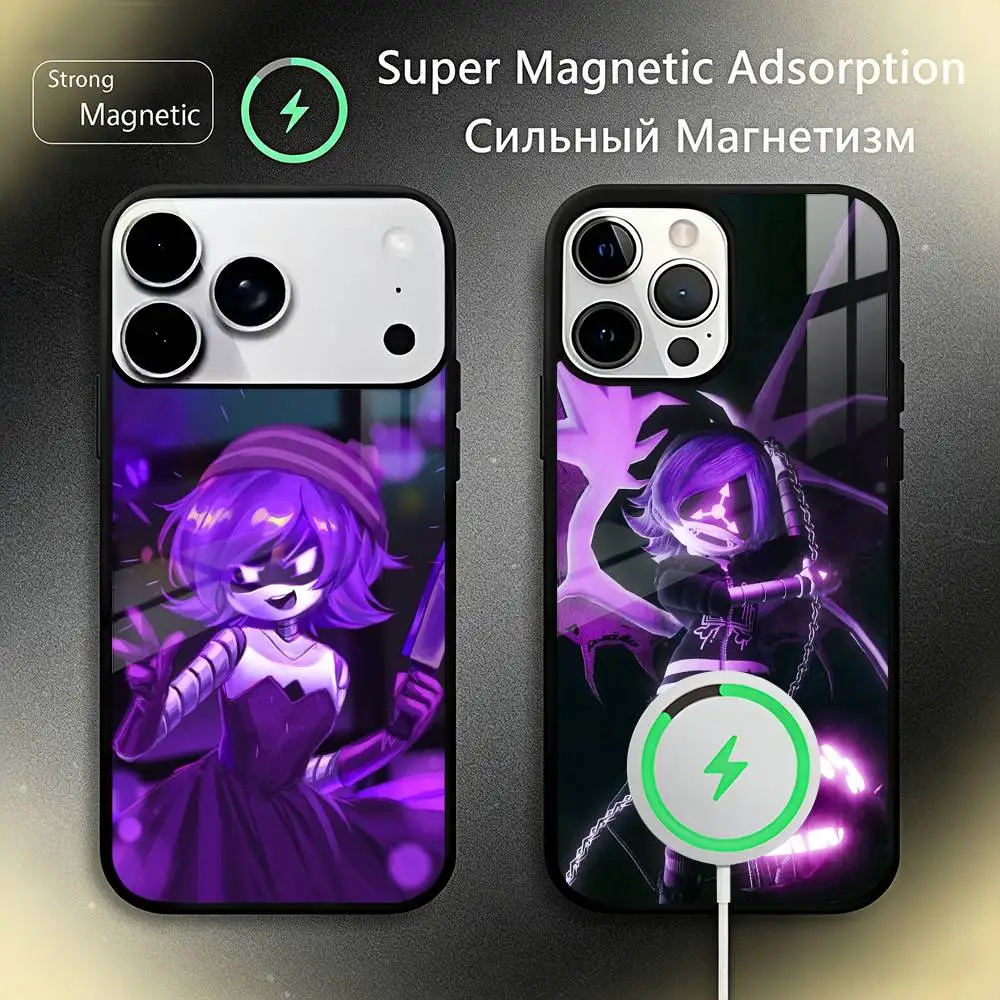 

M-Murder D-Drones U-UZI Phone Case For iPhone17,16,15,14,13,12,11 Plus,Pro Max, New Magnetic Wireless Charging