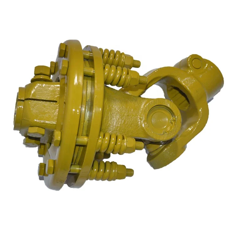 ISO Certificate metal yellow drive shaft Machining Parts Spline 8*30 cardan coupling 35*98