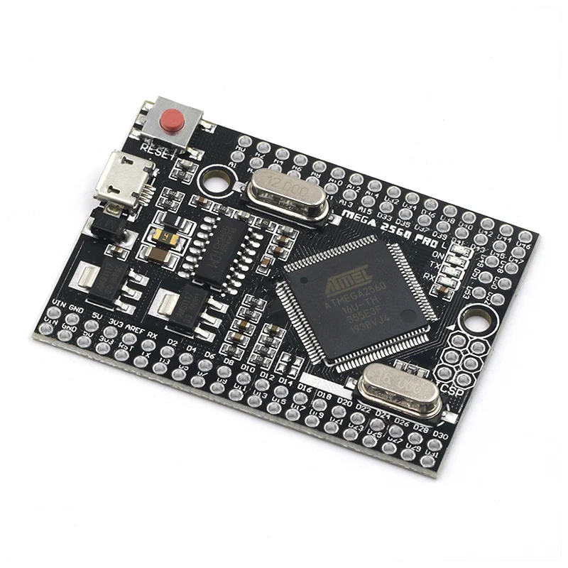 High Quality MEGA 2560 PRO MINI Embed CH340G/ATMEGA2560-16AU Chip with Male Pinheaders Compatible For Arduino Mega2560 DIY