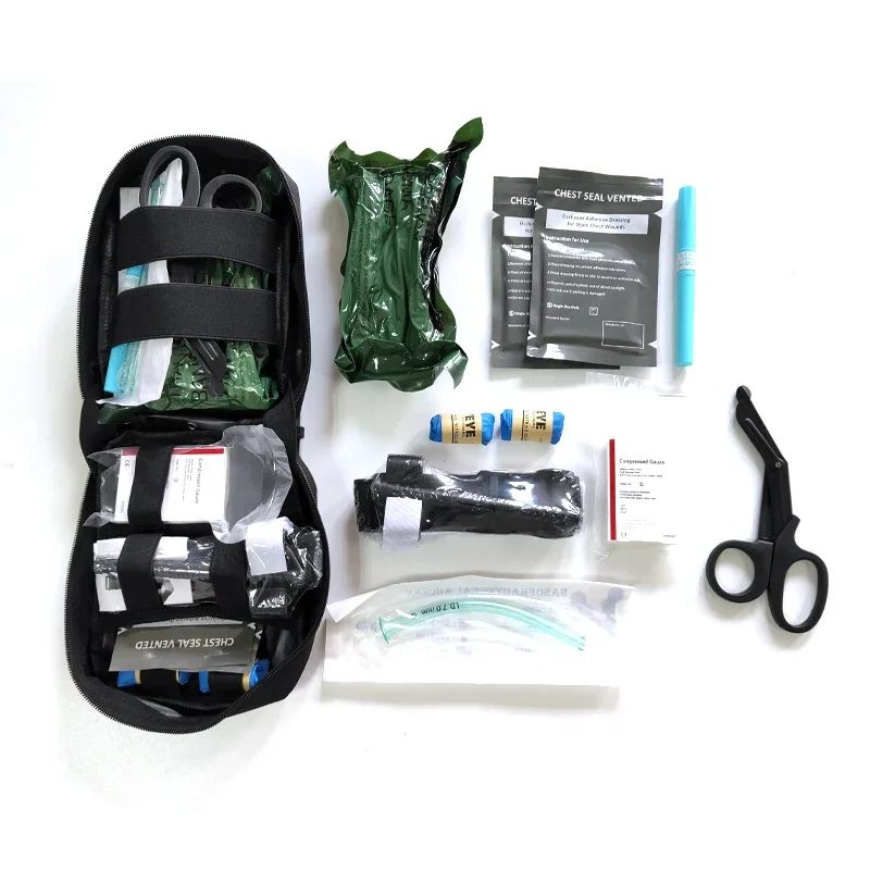 

Good price1901 Emergency Supplies Travel Medical Accessories Molle Pouch First Aid Kits Custom Trauma Kit manufacturer
