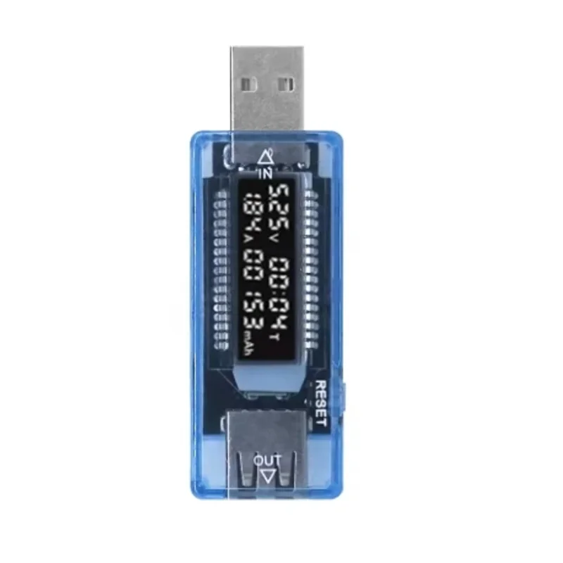

USB Current Capacity Tester Volt Current Voltage Detect Charger Meter Mobile Power Detector Battery Test
