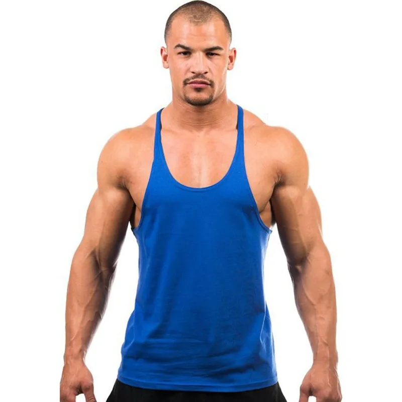 Bodybuilding Tank Top Herren Bodybuilding Kleidung Fitness ärmelloses Top für Bodybuilding männliche Unterhemd Kleidung Fitness studio – Detail 3