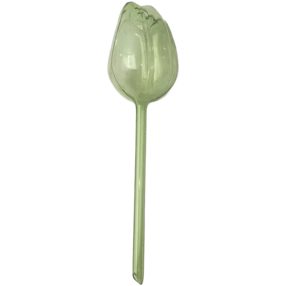Flower Themed Plastic Watering Devices for Plants Used in Balcony Gardens Apartment Interiors and Conservatories