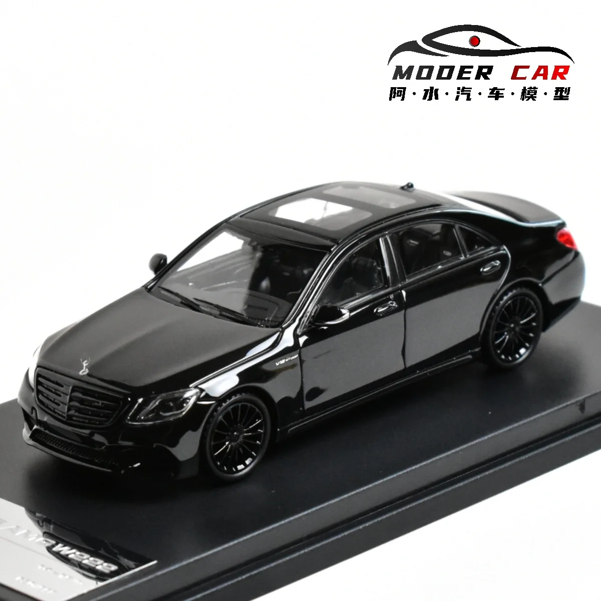 KING MODEL KM 1:64 S65 W222 Cadeaus voor tieners Diecast modelauto