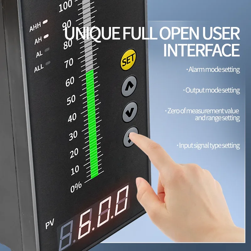 Imagem -02 - Display Lcd Automático Digital para Torneira de Água 420ma ac 220v Display Inteligente
