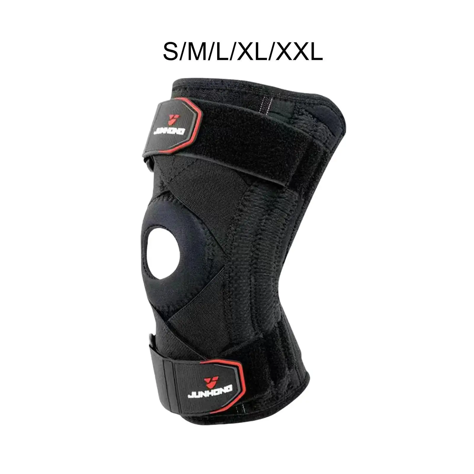 Knee Brace Professional for Men Women with Side Stabilizers Compression Knee Sleeve for Sports Gym Volleyball Working Out Hiking