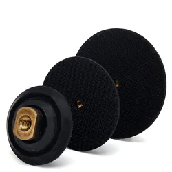 4 inch 100mm arbor M14 flexible Rubber backer pad for connector backer holder for Angle grinder