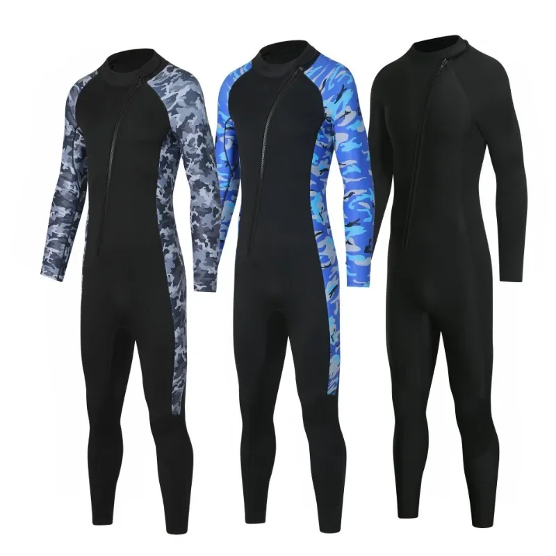 3MM One-piece Diving Suit Men's Sea Going Cold Proof Wet Suit Warm Swimming Snorkeling Paddle Board Surfing