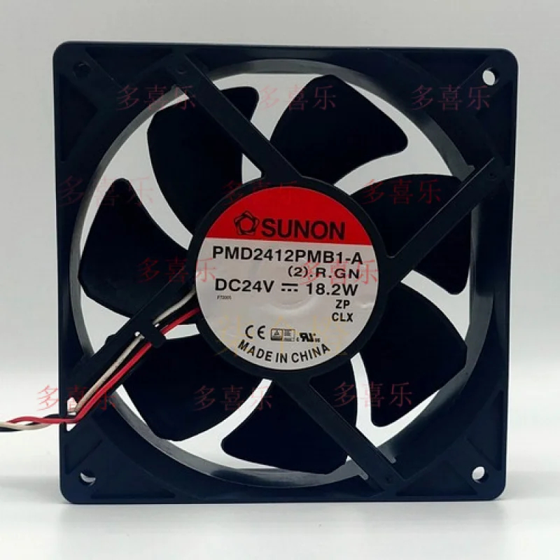 

ZMZM 1 шт. для вентилятора SUNON PMD2412PMB1-A DC24V 18,2 Вт 12038 12 см 3-проводной охлаждающий вентилятор