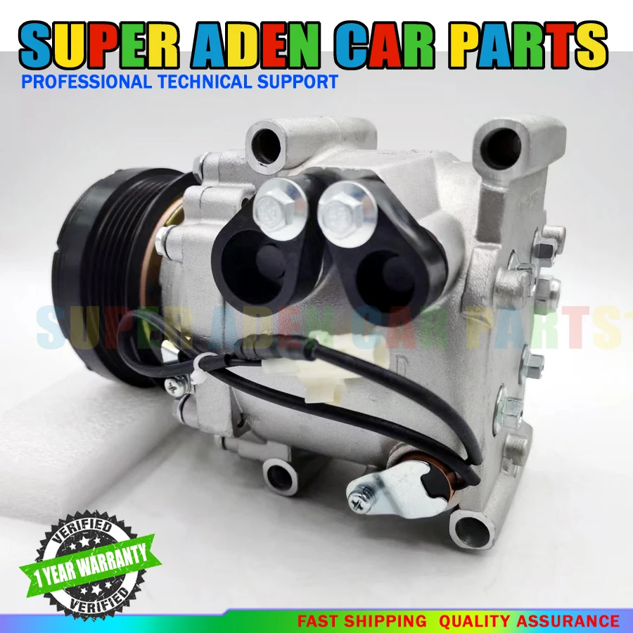 A/C AC Cooling Compressor for Lifan Solano I 520 620 2008–2014 LBA8103100B1 WXH-086-16 WXH-086-16Z XK06-015-00027 LBA8103100B1