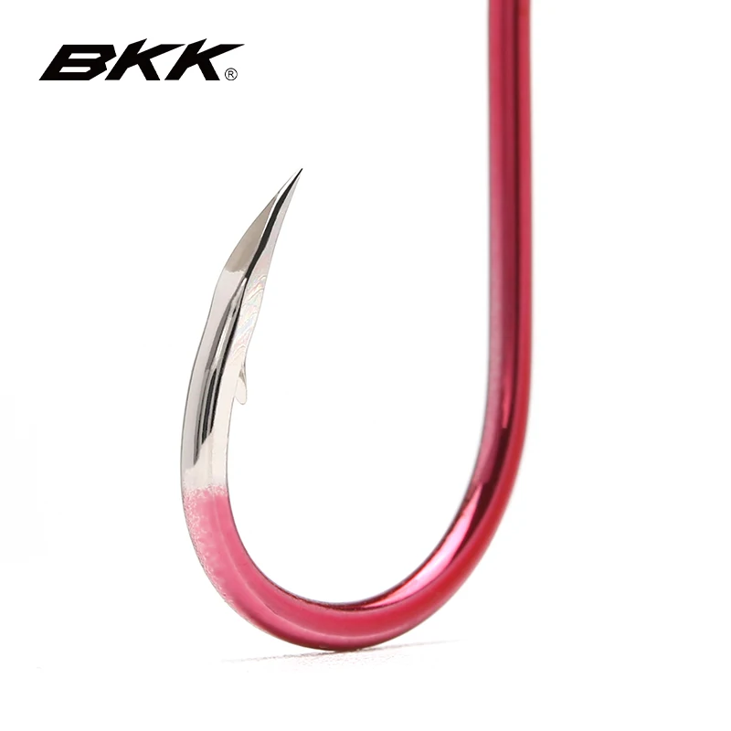 BKK الأخطبوط منقار الطعم أوفست الصيد السنانير مثلث الأسنان هوك معدات صيد الأسماك لصيد الأسماك البحرية Largemouth باس هوك #3