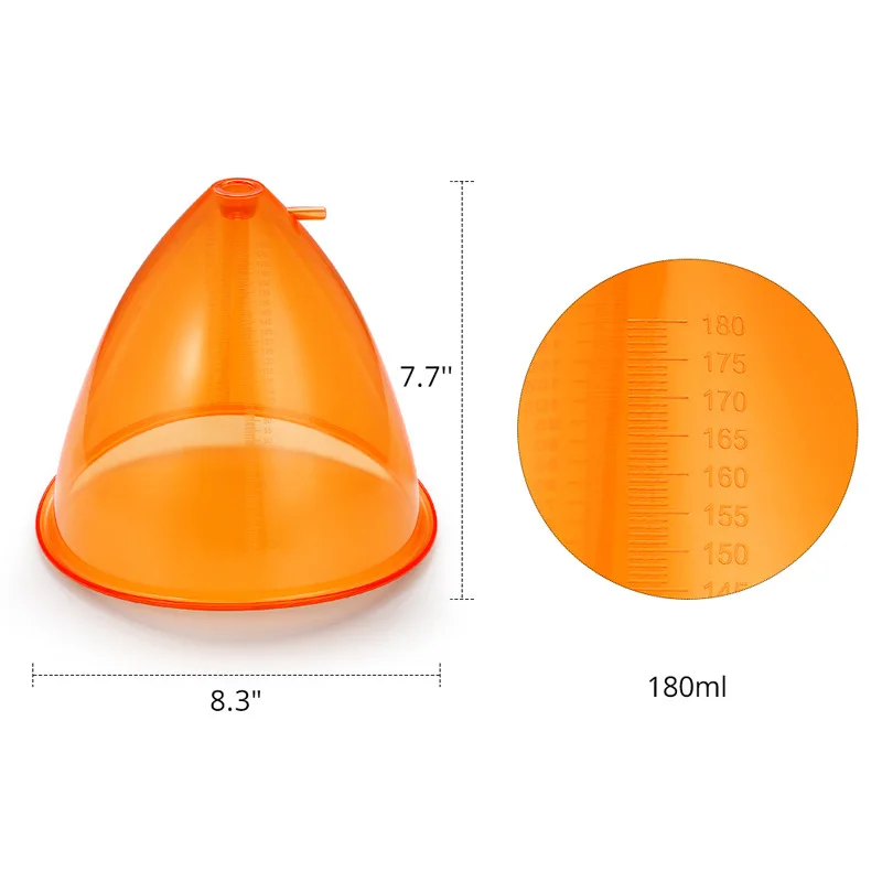 Large Breast Cup & Hip Lift Cover, Replacement Accessories for Chest Beauty Instrument